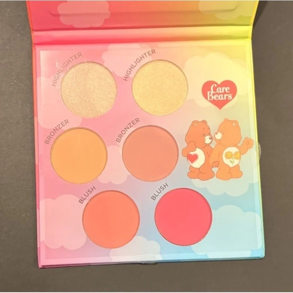Taste Beauty X Care Bears Bronzer Highlighter Blush Complexion Palette NEW